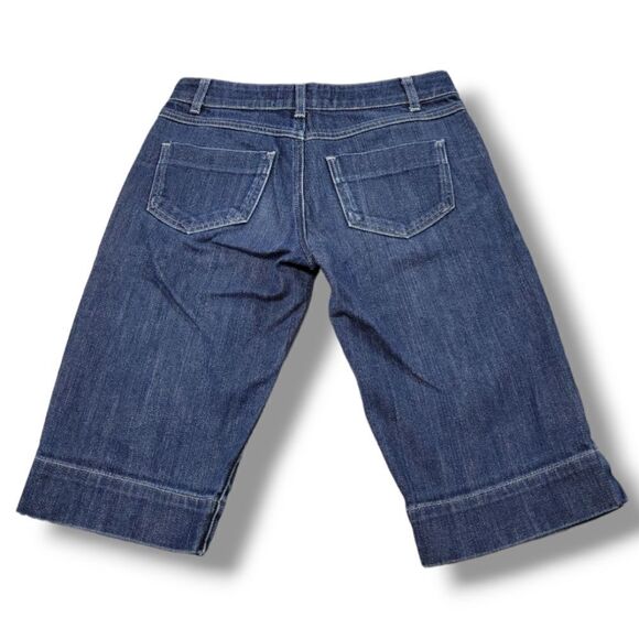 Bica Cheia Shorts Size 25 W27"xL13" Anthropologie Jean Shorts Blue Denim Shorts - Picture 3 of 5
